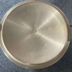 大きい　アルミの両手鍋の画像