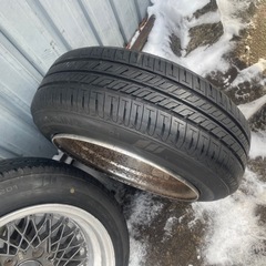 SSR フォーミュラーメッシュ 8J Bタイプ offset-2 PCD114.3 5穴 8.0JJ speedstar 175/60  リム塗装、塗装剥ぎ、リム曲がり直し エア漏れ無い様子、 175/60 2022製 の画像