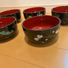 かわいい！汁椀セットの画像