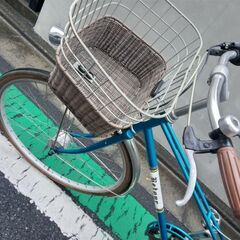 27型　6段　オートライト　クロスバイク風の画像