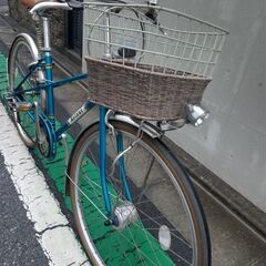 27型　6段　オートライト　クロスバイク風の画像