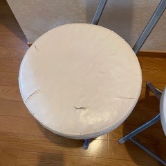 ニトリ　折りたたみチェア　2組セットの画像