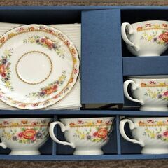 ★ ティカップ ソーサー 5つセット 日本製 CHINAの画像