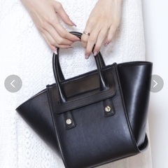 【12/22迄】マーキューリーデュオ　新品　トートバッグ　ハンドバッグ　黒の画像