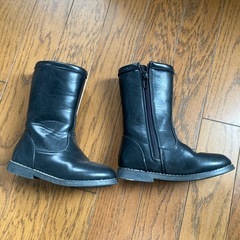 petit main ブーツ　17㎝　子ども靴の画像