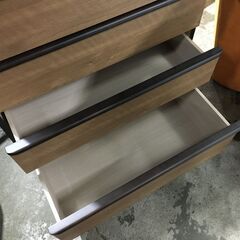 NITORI/ニトリ タンス ハイチェスト ニーズ3 80HC 高さ1236×幅797×奥行425 6段/引き出し×7 25l菊STの画像