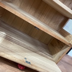 水屋風食器棚食料ストック保管ケースの画像