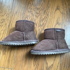 petit main モコモコブーツ15㎝　子ども靴の画像