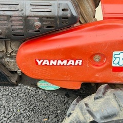 ヤンマー 管理機 MRT6 ロータリー付きの画像