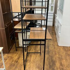 ★リユースのサカイ水戸店★レンジ台ブラウンH171×D45×W80.5クリーニング済みMT6811の画像