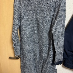 マックハウスブランド🍀ノルスタジックなロングニット☃️❄️ 厚手🌟の画像