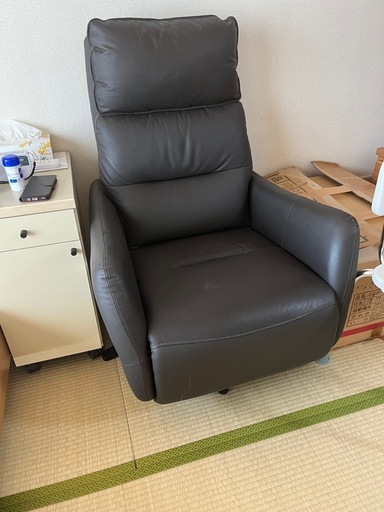 ニトリ一人がけリクライニングソファ　チェア　現行品