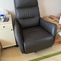 ニトリ一人がけリクライニングソファ　チェア　現行品の画像