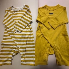 ベビー服　ロンパース&肌着60.70の画像