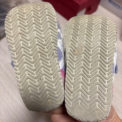 ニューバランス　アシックス　ベビーシューズの画像