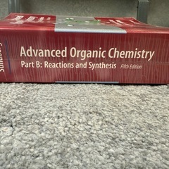 Advanced Organic Chemistry Part B の画像
