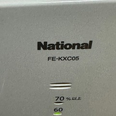 ナノイー　national FE-KXC05 加熱式加湿器の画像