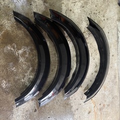 ジムニー ホイール・マッドタイヤ JB23 オーバーフェンダー セットの画像