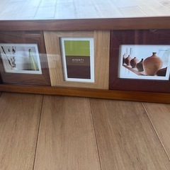 【未使用】写真立て（3枚用）の画像