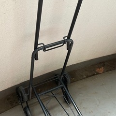 階段も上れるキャリーカート+IKEAのカートバッグの画像