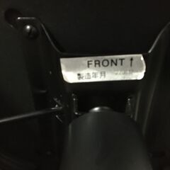 オフィスチェア ブラック/黒 高さ880×幅475×奥行580 キャスター5点/回転式 25l菊TKの画像