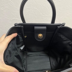 【12/22迄】マーキューリーデュオ　新品　トートバッグ　ハンドバッグ　黒の画像