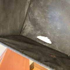 12/25まで店頭商品一部を除き半額クリスマスSALE!!開催中 　サ2512-214 4段チェスト 布製引き出し 背面パーツ欠損 キズ汚れ穴有りの画像