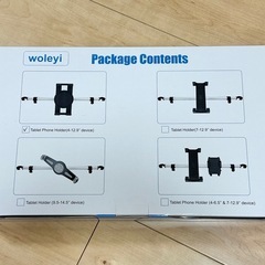 タブレット ホルダー 車載ホルダー の画像
