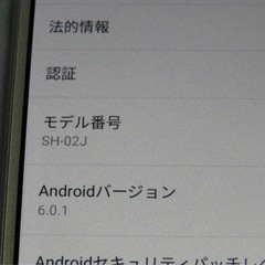 AQUOS EVER SH-02J
の画像
