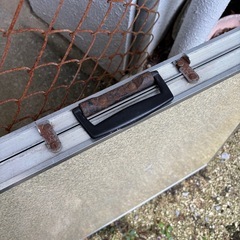 【終了】キャンプ用 折り畳み 組み立て簡単 机 キャンプ デスク テーブル 持ち運び用の画像