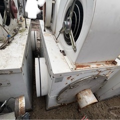 長府製作所 温風機 FA-504L 三相 200V 50/60Hz A重油/灯油 中古 ジャンク品　 の画像