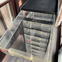 【取引決定済】多段引き出し収納ケース（レターケース）の画像