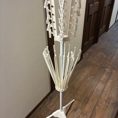 室内物干し　折りたたみの画像