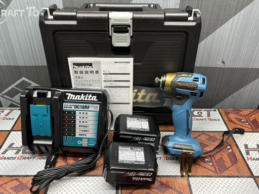 【未使用】マキタ Makita TD173DGXPB 充電式インパクトドライバ 20周年記念 バッテリ×2・充電器付【ハンズクラフト佐賀】