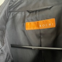 ROCHI ステンカラーコート メンズ M(170cm) ブラック ビジネス通勤の画像