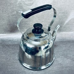 未使用／IH電磁調理器対応ステンレスケトルの画像