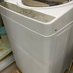 東芝全自動洗濯機 2019年製　7kg 洗濯槽分解洗浄済 3ヶ月保証付　AW-7G8の画像