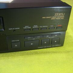 ジャンク故障品　　SONY CDP333ESJ 　CDプレーヤーの画像