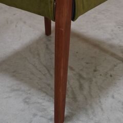 ≪yt2113ジ≫ [2脚セット] MasterWal/マスターウォール ダイニングチェア TRチェア オプションカバー付 ① ウォールナット/無垢材/本革/リユースストレージ仙台 071219-01の画像