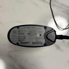 【動作確認済】バッファロー Wi-Fiルーター コンパクトモデル（WCR-1166DS）の画像