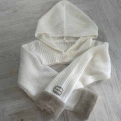 darich フリルニットコンビネゾン ホワイトの画像