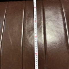 ソファ　フェイクレザーの画像