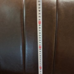 ソファ　フェイクレザーの画像