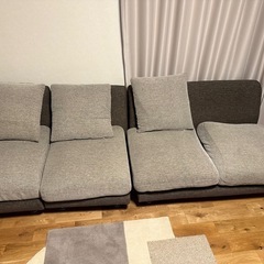 ソファー　カウチソファーL字ソファーの画像