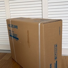 【未使用】KOIZUMI 電気カーペット 2畳用（177×177cm）カバー付き KDC-20227の画像