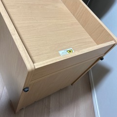 オカムラ学習机　袖机　　の画像