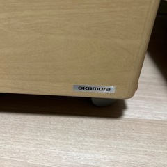 オカムラ学習机　袖机　　の画像