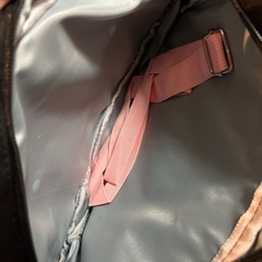 小さいショルダー付きハンドバッグ　ピンクの画像