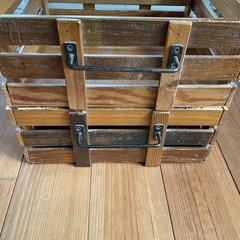 木製ボックス　2点セットの画像