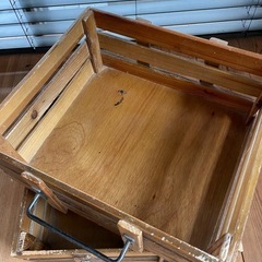 木製ボックス　2点セットの画像